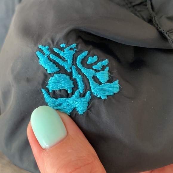 Diesel men’s black hooded windbreaker jacket, size Large - Picture 6 of 16